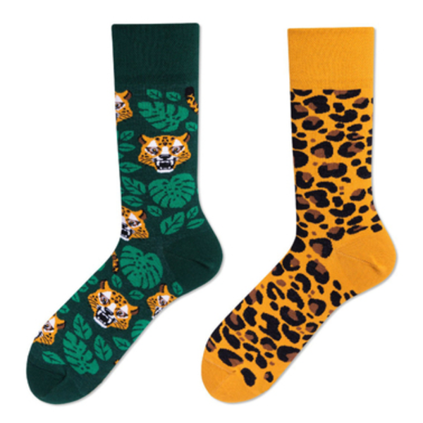 Asymmetric AB Sports Cotton Socks - Mid-Length